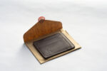 ⁦حافظة كروت - جلد طبيعي - بني⁩ - الصورة ⁦3⁩