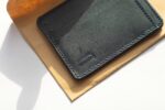 ⁦حافظة كروت - جلد طبيعي - كحلي⁩ - الصورة ⁦2⁩
